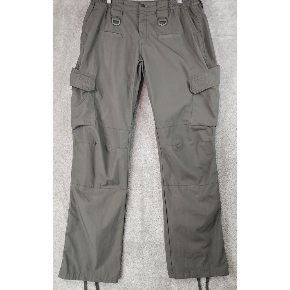 LA Police Gear Pants Womens 16 Long OD Green Ripstop Operator Tatcical Wear